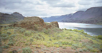 Lenore Lake - This view is about 100' off of the highway